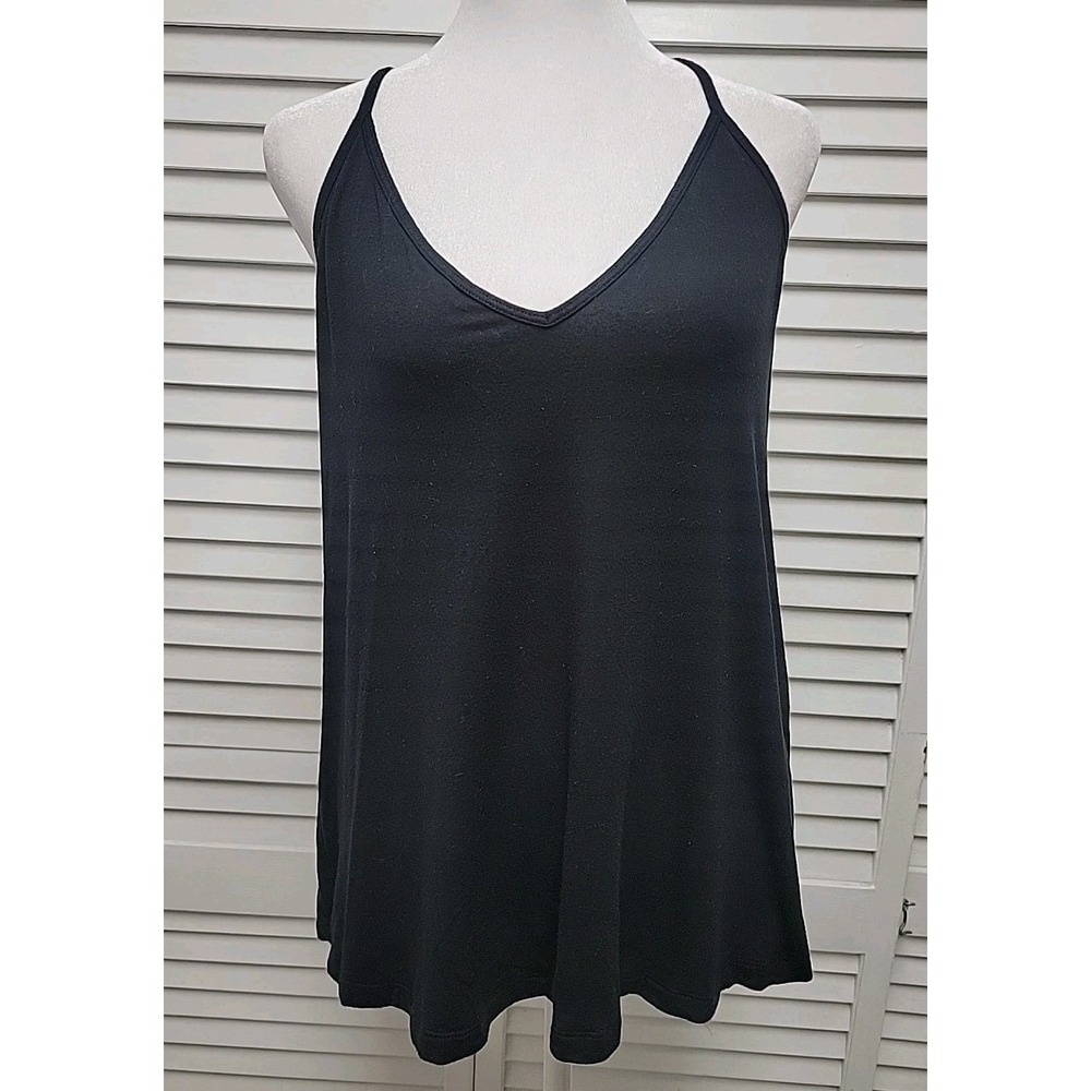 Athleta Black Nighttime Bliss Sleep Cami SZ SP